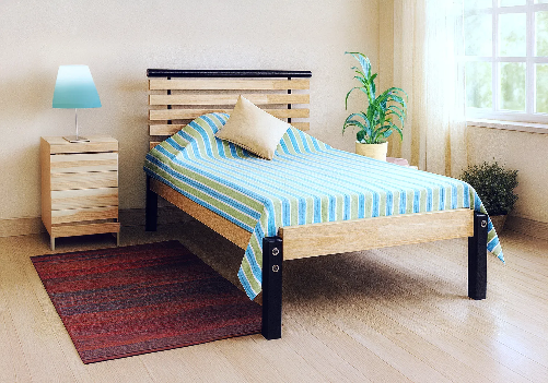 Single Bed and Mattress Combo